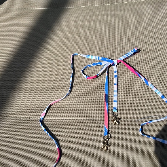 Lilly Pulitzer Lei Lei Silk Halter Top - Picture 9 of 9